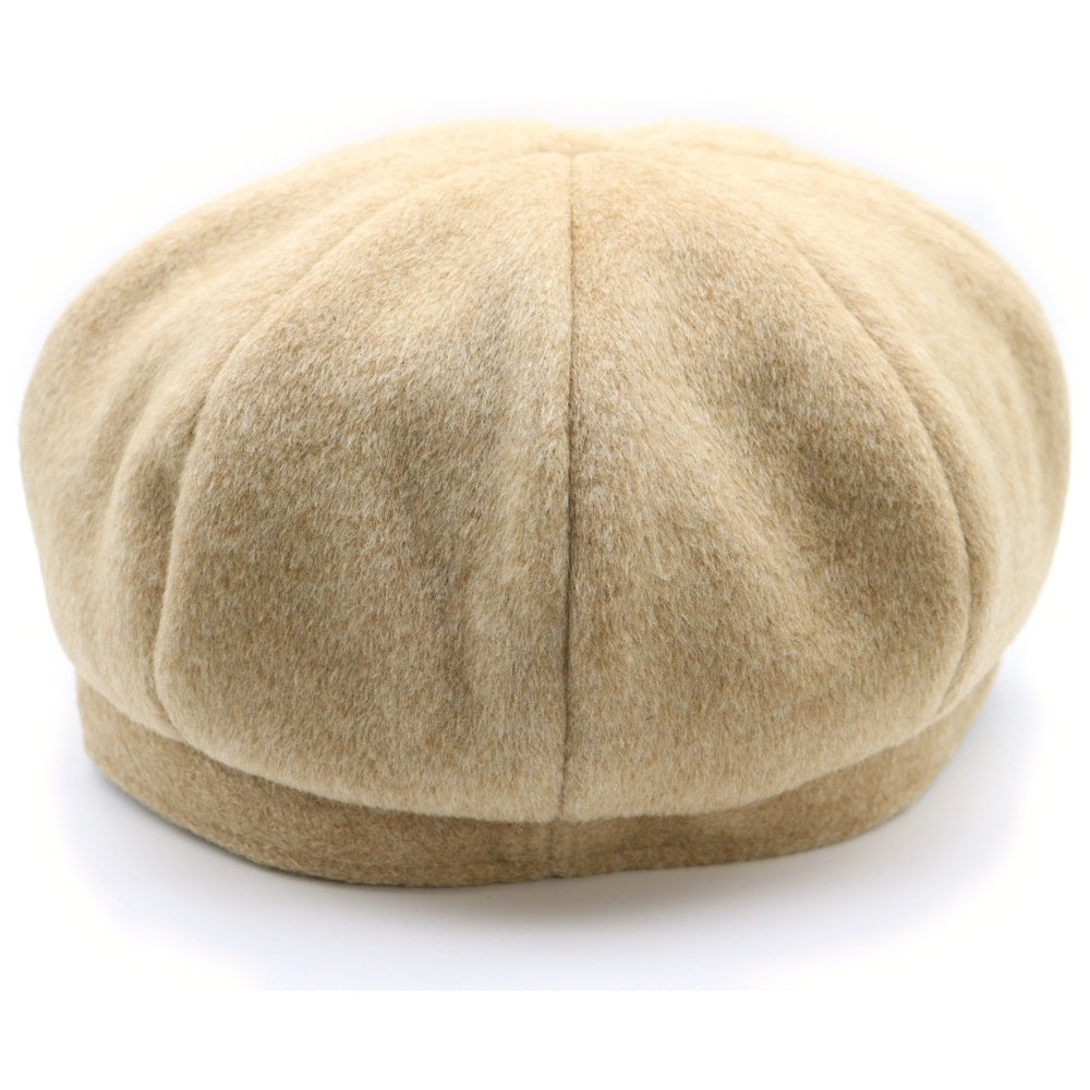 N21 numero ventuno(ヌメロ ヴェントゥーノ) ×NEW ERA ロゴバッジキャスケット キャップ ベージュ