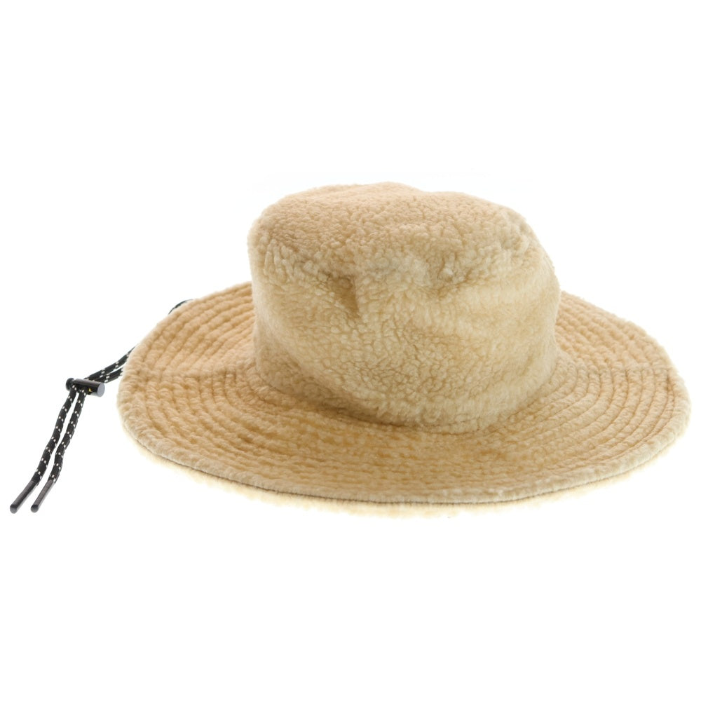 N21 numero ventuno(ヌメロ ヴェントゥーノ) ×NEW ERA ボアフリース バケットハット ベージュ