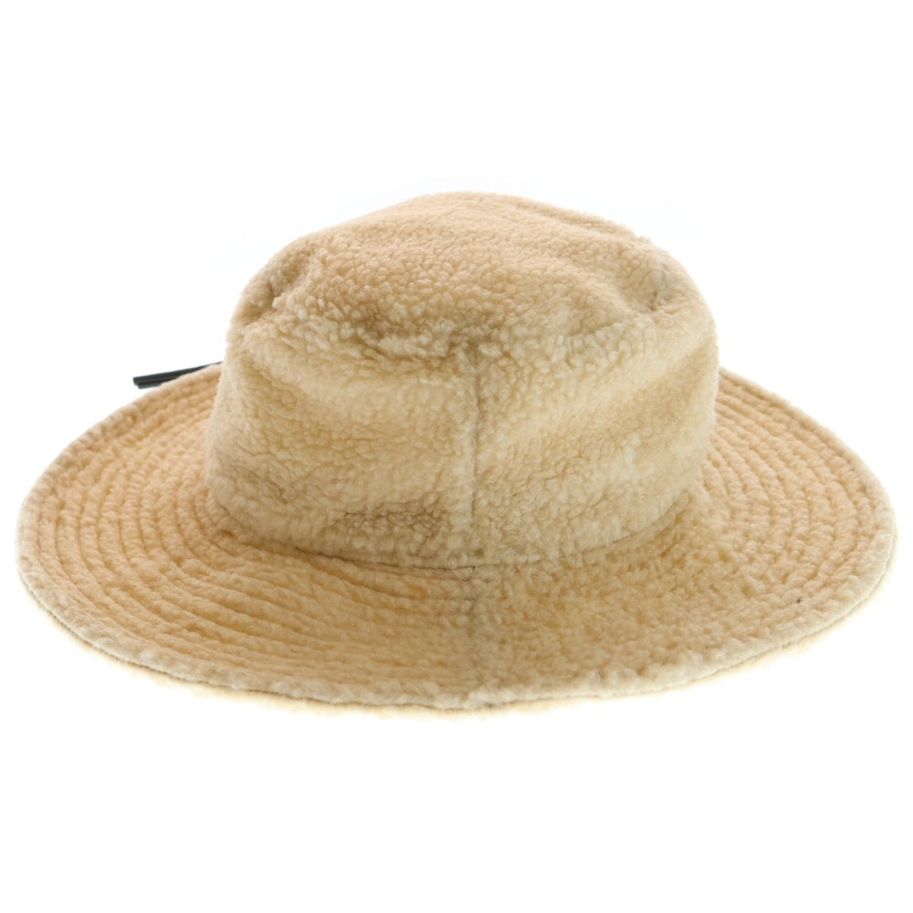 N21 numero ventuno(ヌメロ ヴェントゥーノ) ×NEW ERA ボアフリース バケットハット ベージュ