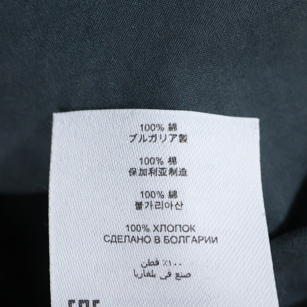 DRIES VAN NOTEN(ドリスヴァンノッテン) 21AW CARTEL 3031 W.W.SHIRT 212-010741-3031-802 カーテル コットンクルーネックスノーカラーシャツ グレー