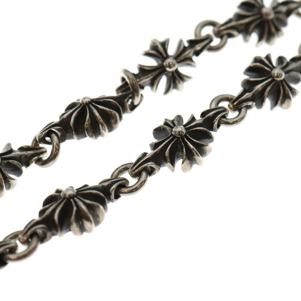 CHROME HEARTS(クロムハーツ) 4C CROSS SHORT-T 1クリップカットアウトCHプラス シルバーウォレットチェーン