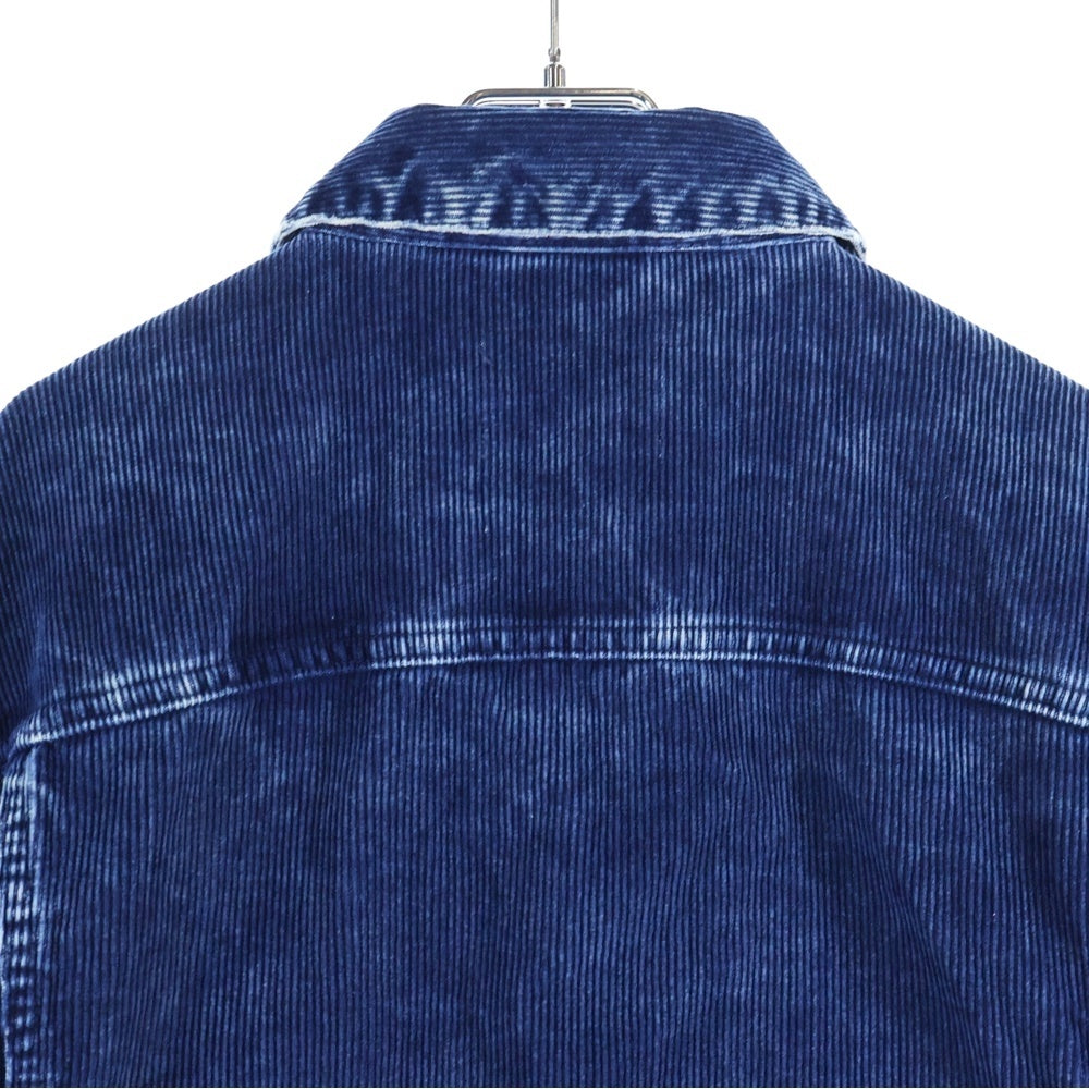 miumiu(ミュウミュウ) コーデュロイ トラッカージャケット インディゴ AMM1 2023 1285