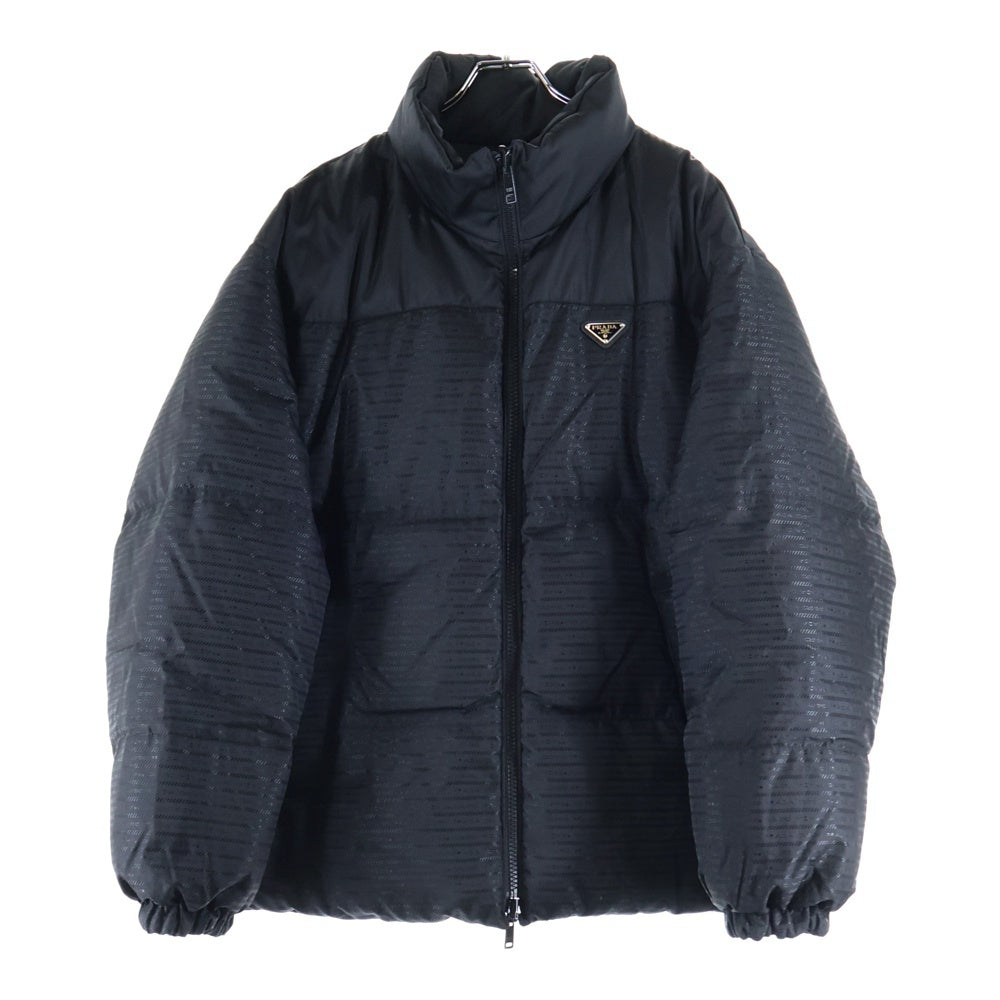 PRADA(プラダ) 23AW RE-NYLON リバーシブルダウンジャケット ブラック SGC045 1WQ8