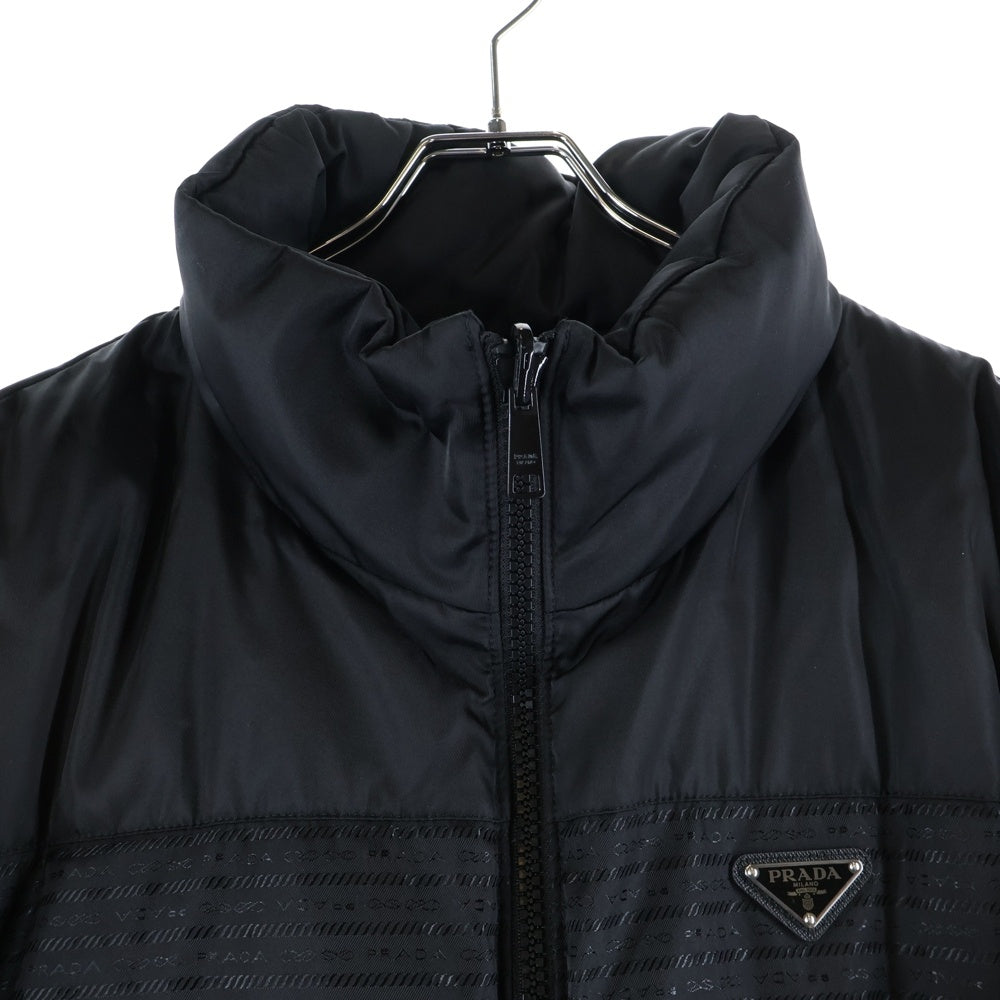 PRADA(プラダ) 23AW RE-NYLON リバーシブルダウンジャケット ブラック SGC045 1WQ8