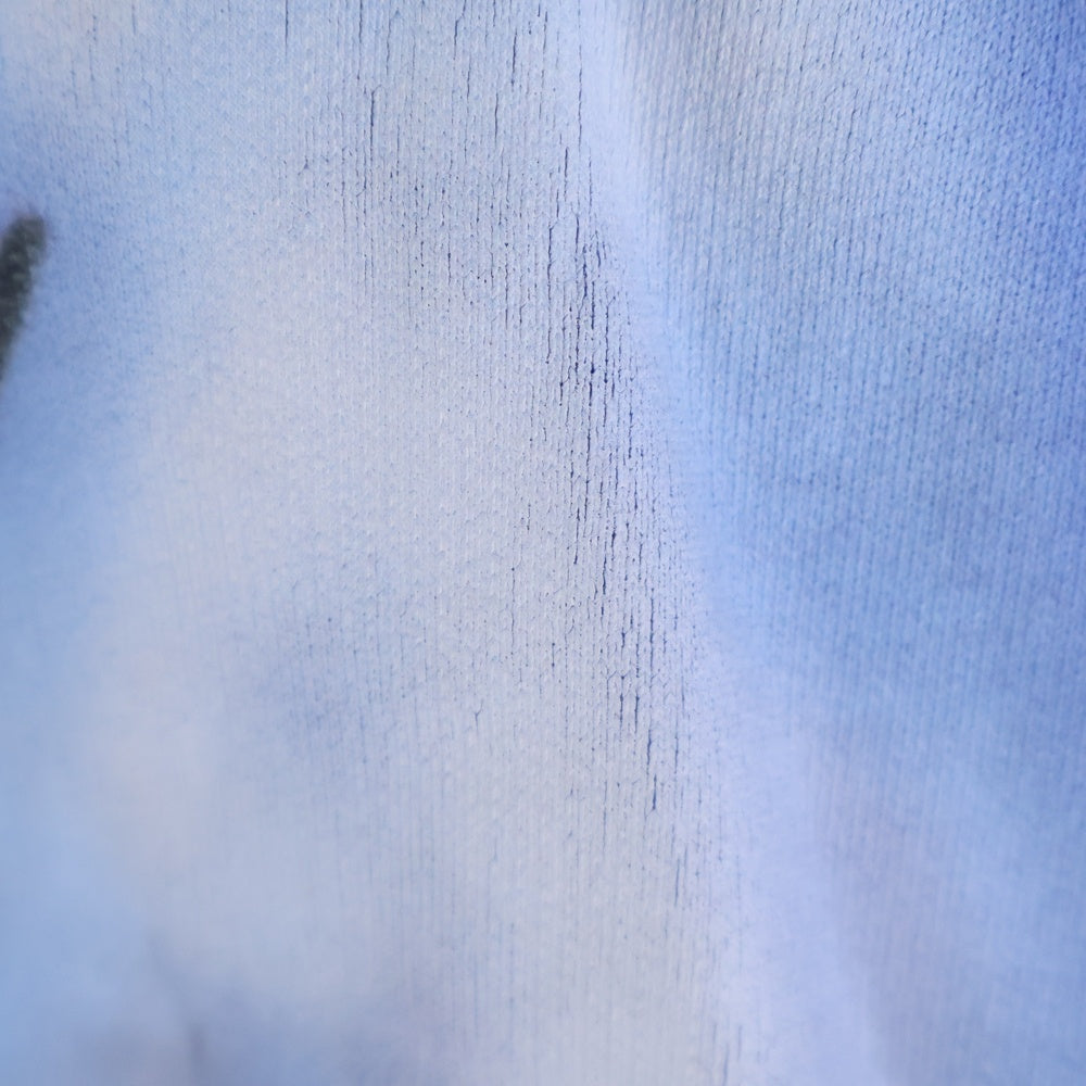 OFF-WHITE(オフホワイト) 自由の女神プリント プルオーバースウェットパーカー フーディー ブルー OMBB034E18192015