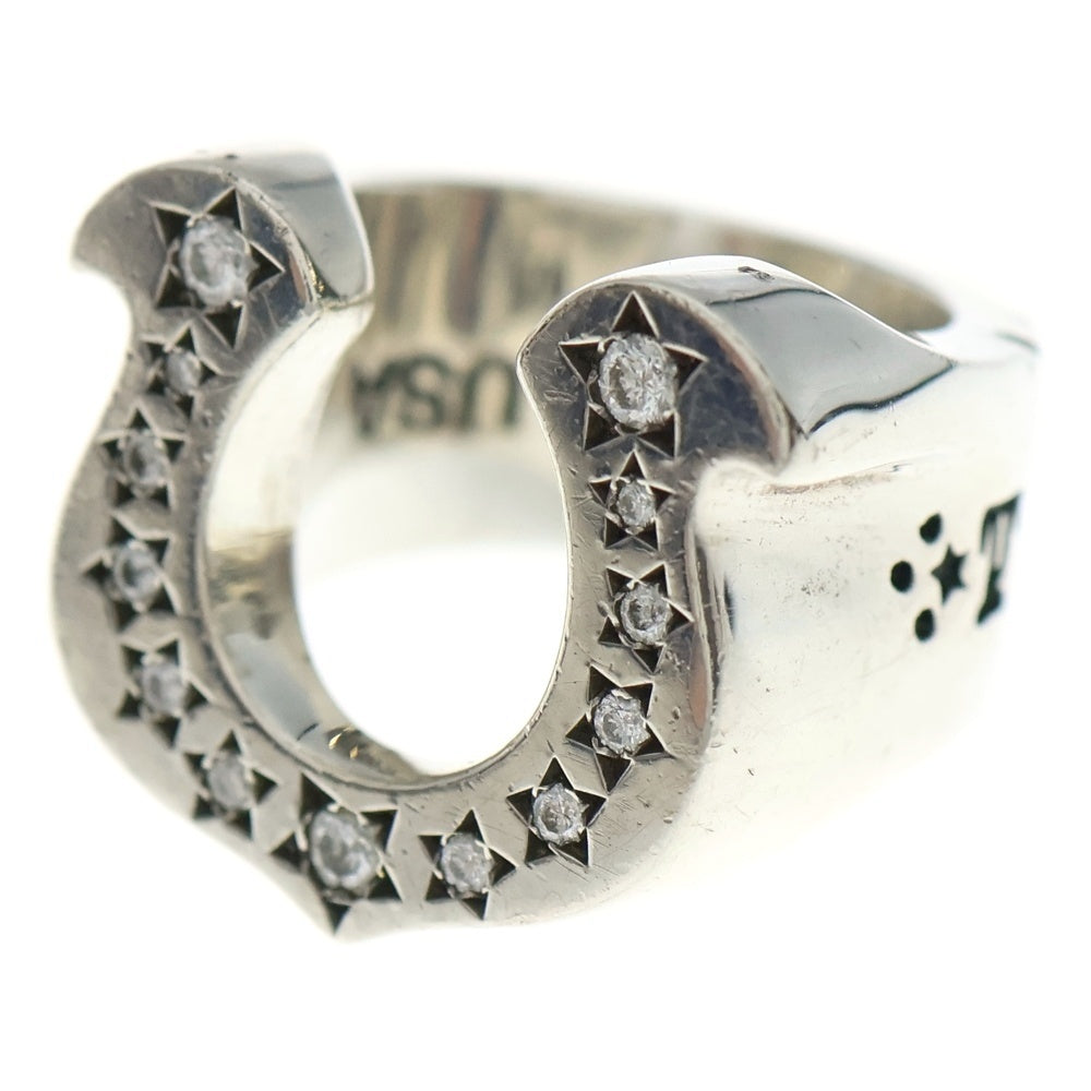 TENDERLOIN(テンダーロイン) T-H.S RING SILVER ホースシュー ダイヤリング シルバー