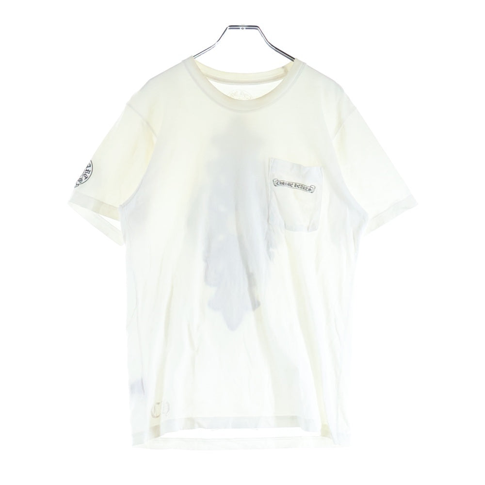 CHROME HEARTS(クロムハーツ) Floral Cross T-shirt フローラルクロス プリントTシャツ 半袖カットソー ホワイト