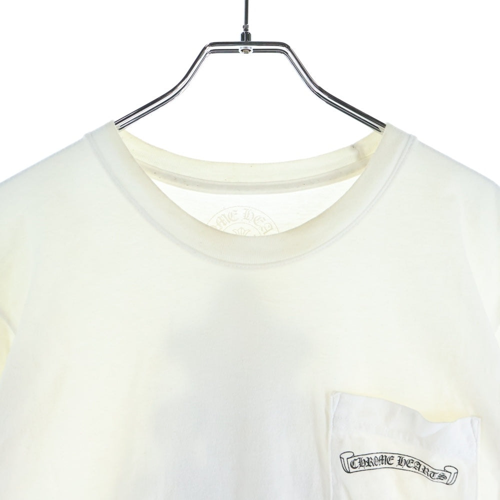 CHROME HEARTS(クロムハーツ) Floral Cross T-shirt フローラルクロス プリントTシャツ 半袖カットソー ホワイト