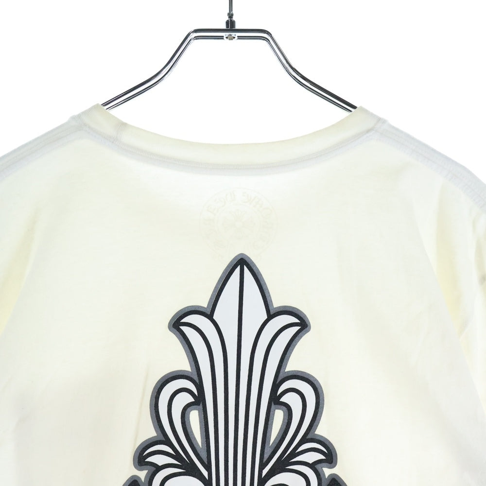 CHROME HEARTS(クロムハーツ) Floral Cross T-shirt フローラルクロス プリントTシャツ 半袖カットソー ホワイト