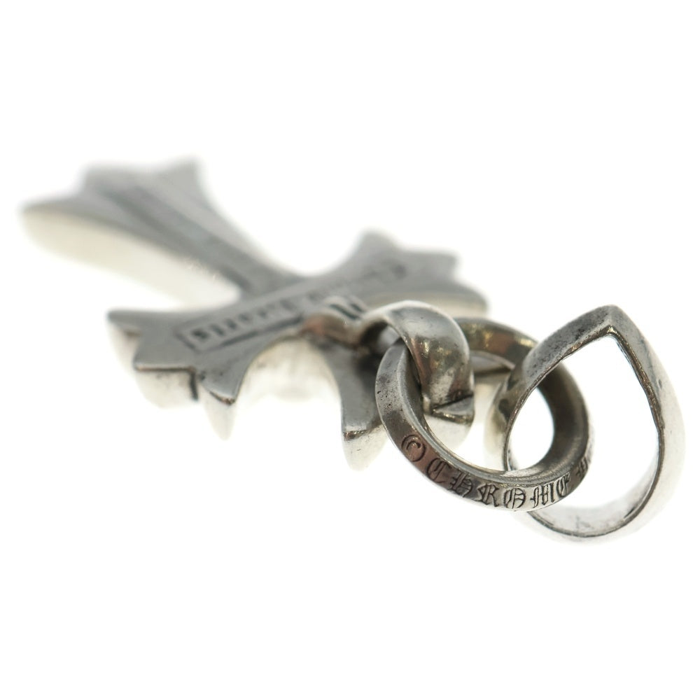 CHROME HEARTS(クロムハーツ) CH CRS SML W/BALE Wベイル スモールCHクロス ペンダントトップ シルバー BCA218