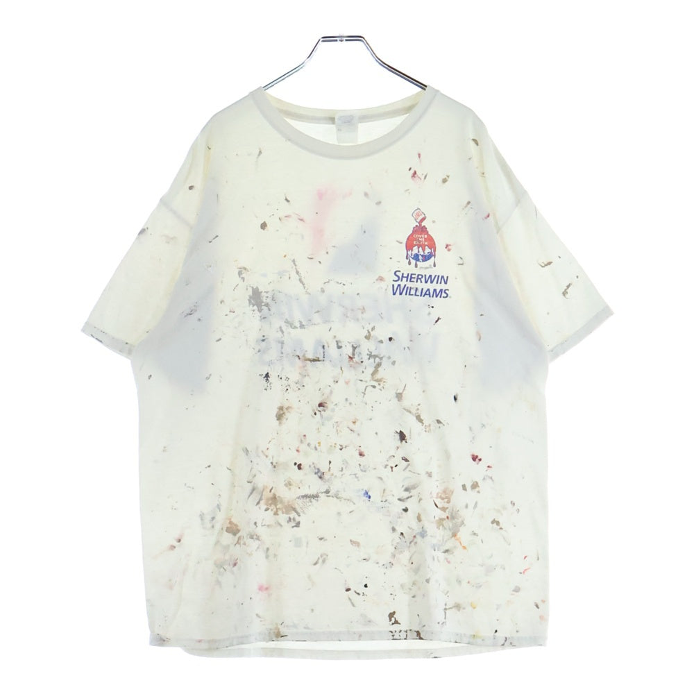 VINTAGE(ヴィンテージ) 90s Sherwin Williams ペイント半袖Tシャツ 半袖カットソー ホワイト