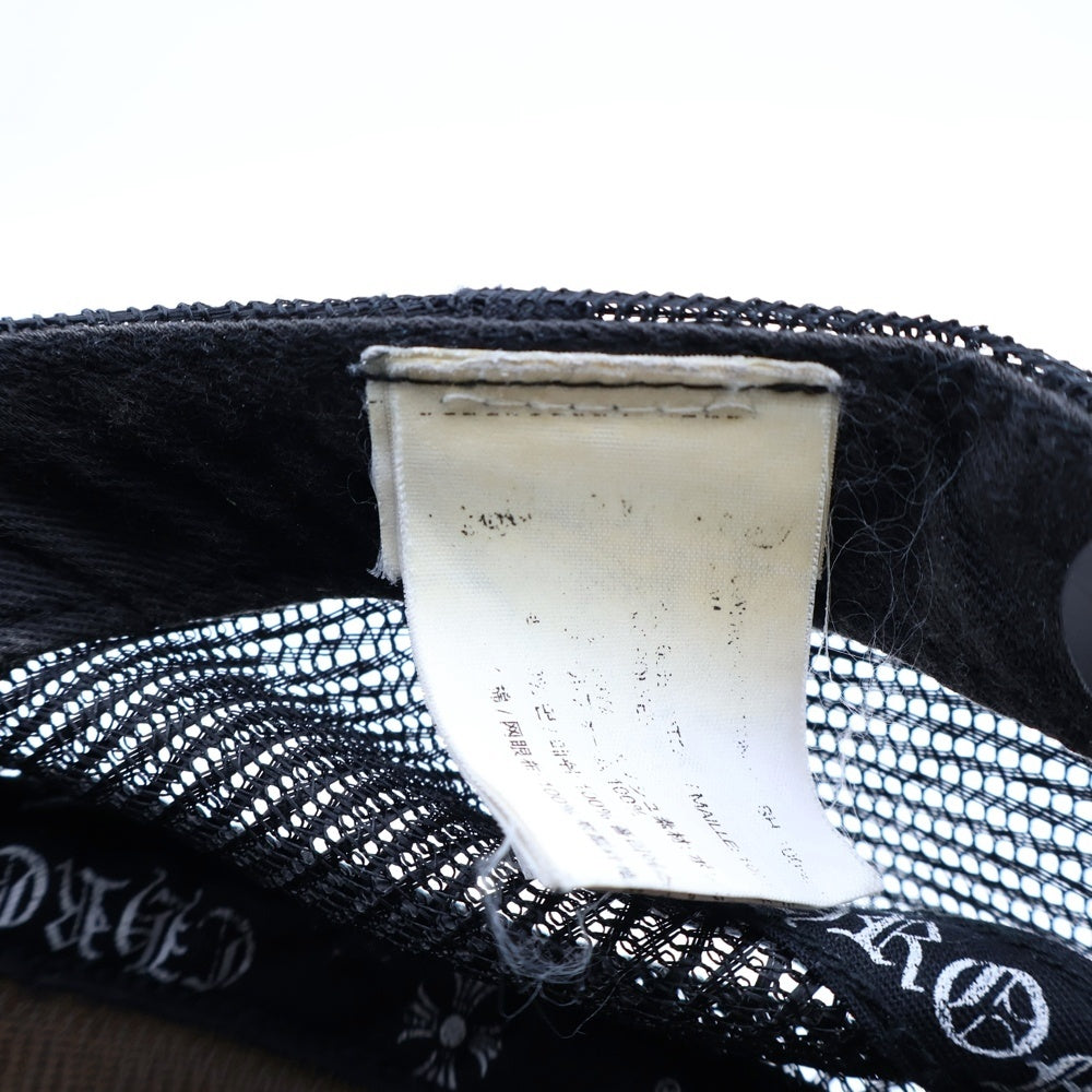 CHROME HEARTS(クロムハーツ) HOLLYWOOD TRUCKER CAP ハリウッド トラッカーメッシュキャップ 帽子 ブラック