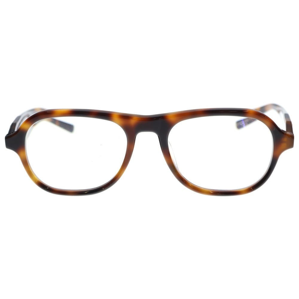 Maison Margiela 0(メゾンマルジェラ) ×GENTLE MONSTER ジェントルモンスター Tortoise Shell スクエアシェイプサングラス アイウェア メガネ ブラウン MM113 L2