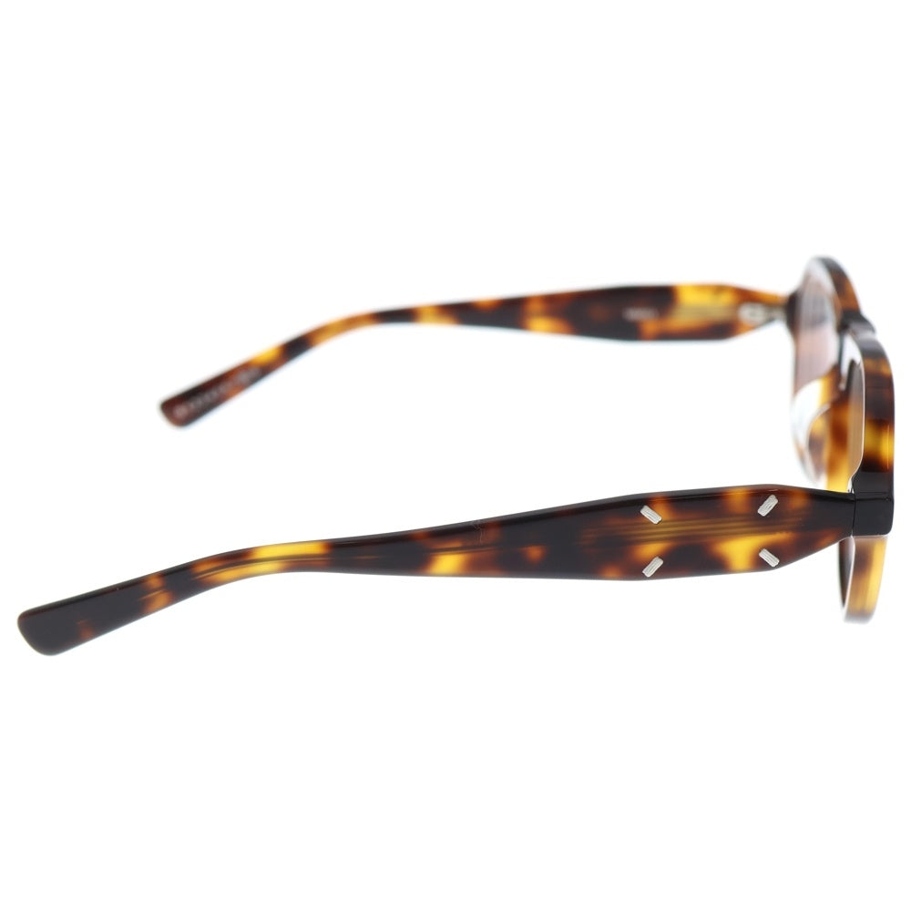 Maison Margiela 0(メゾンマルジェラ) ×GENTLE MONSTER ジェントルモンスター Tortoise Shell スクエアシェイプサングラス アイウェア メガネ ブラウン MM113 L2