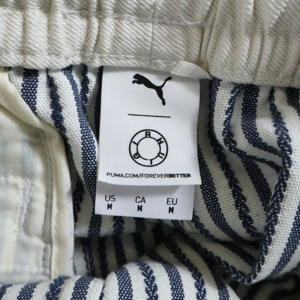PUMA(プーマ) ×Rhuigi Summer Shorts サマーショーツ ショートパンツ ストライプ ブルー/ホワイト