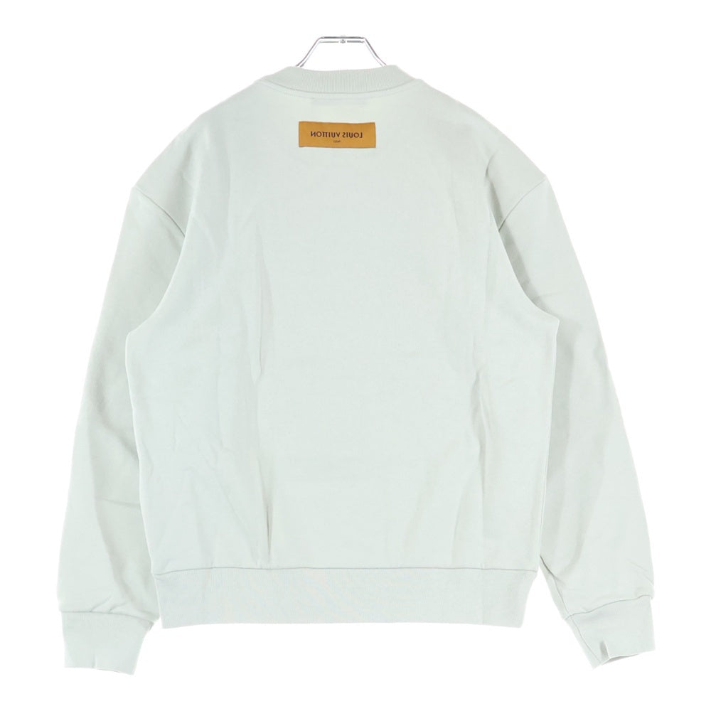 LOUIS VUITTON(ルイヴィトン) 23AW グラフィック ロゴ サガラワッペン スウェットシャツ RM232 IHN HPY85W グレー