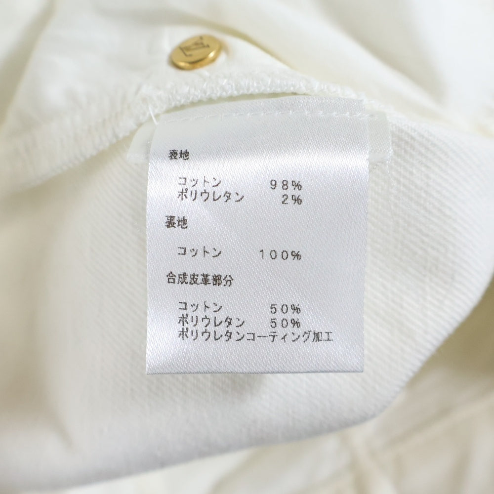 LOUIS VUITTON(ルイヴィトン) ミニスカート FHSK060WG ホワイト レディース