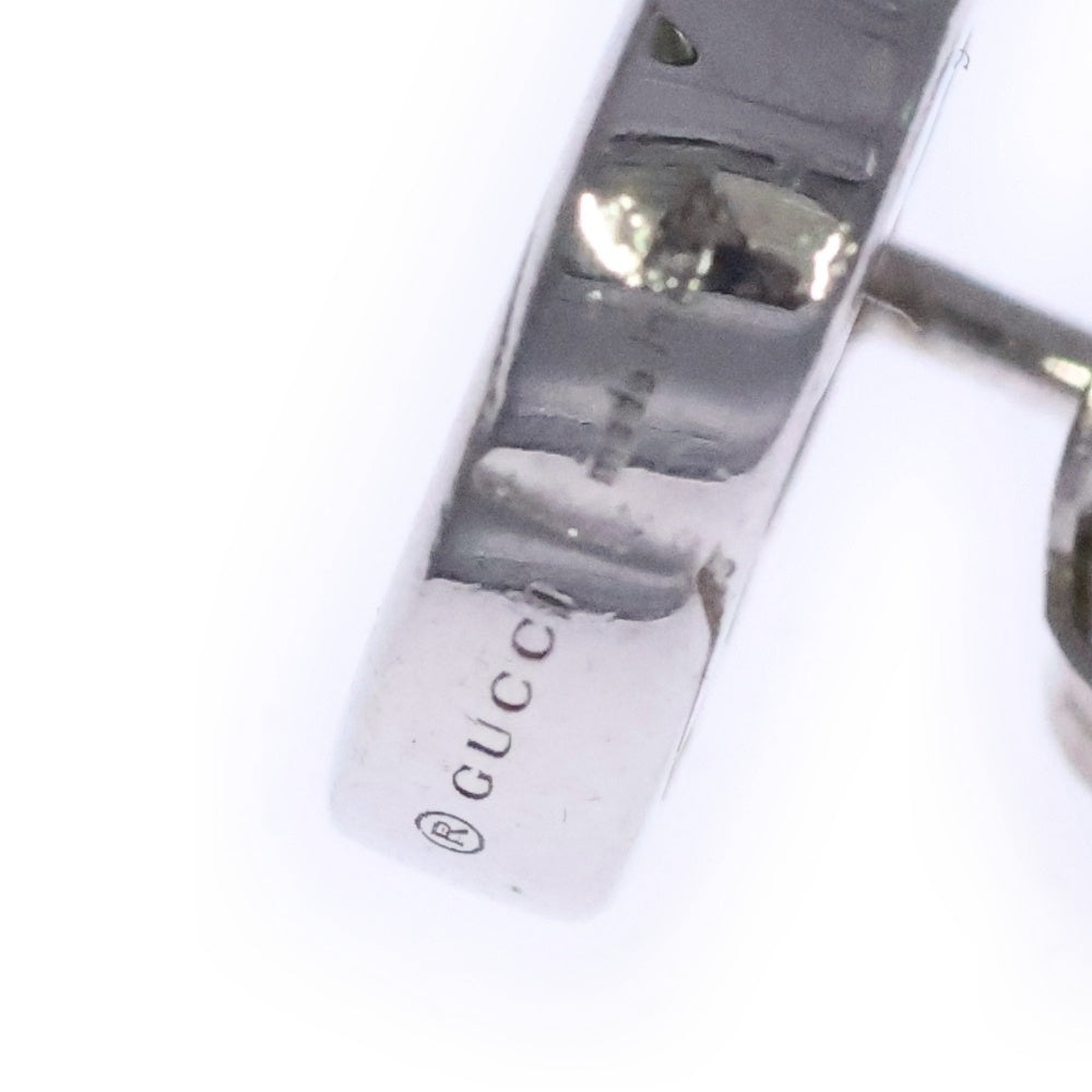 GUCCI(グッチ) ミニGGロゴピアス シルバー