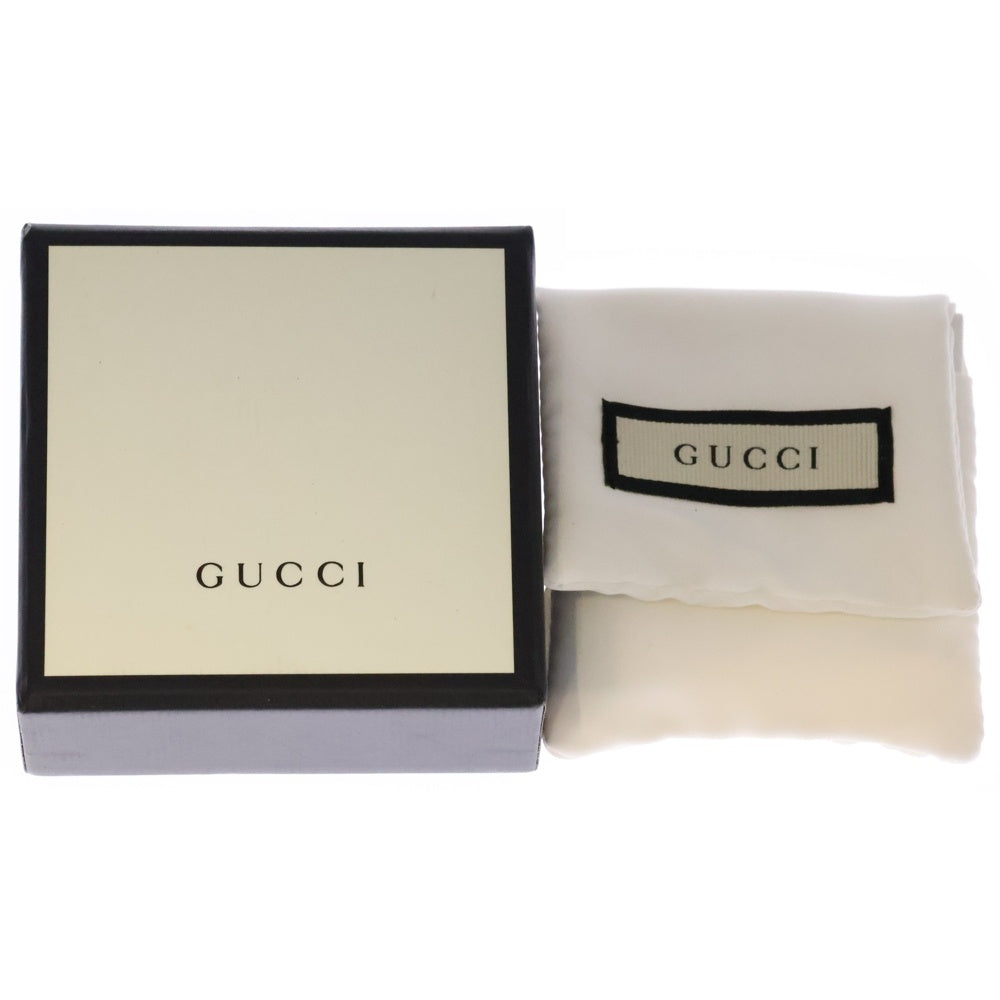 GUCCI(グッチ) ミニGGロゴピアス シルバー