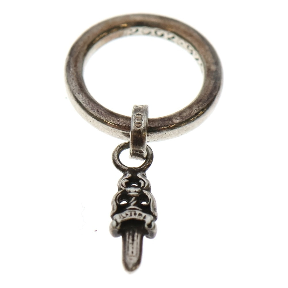 CHROME HEARTS(クロムハーツ) NTFL W NTFL ダガーモチーフリング シルバー