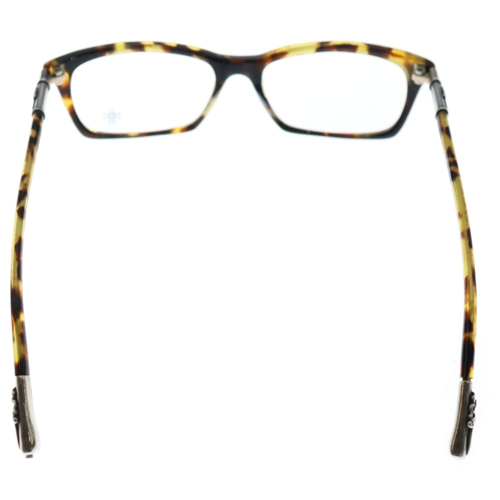 CHROME HEARTS(クロムハーツ) DILF 2 ダガーテンプル スクエアフレームサングラス アイウェア 眼鏡 ブラウン