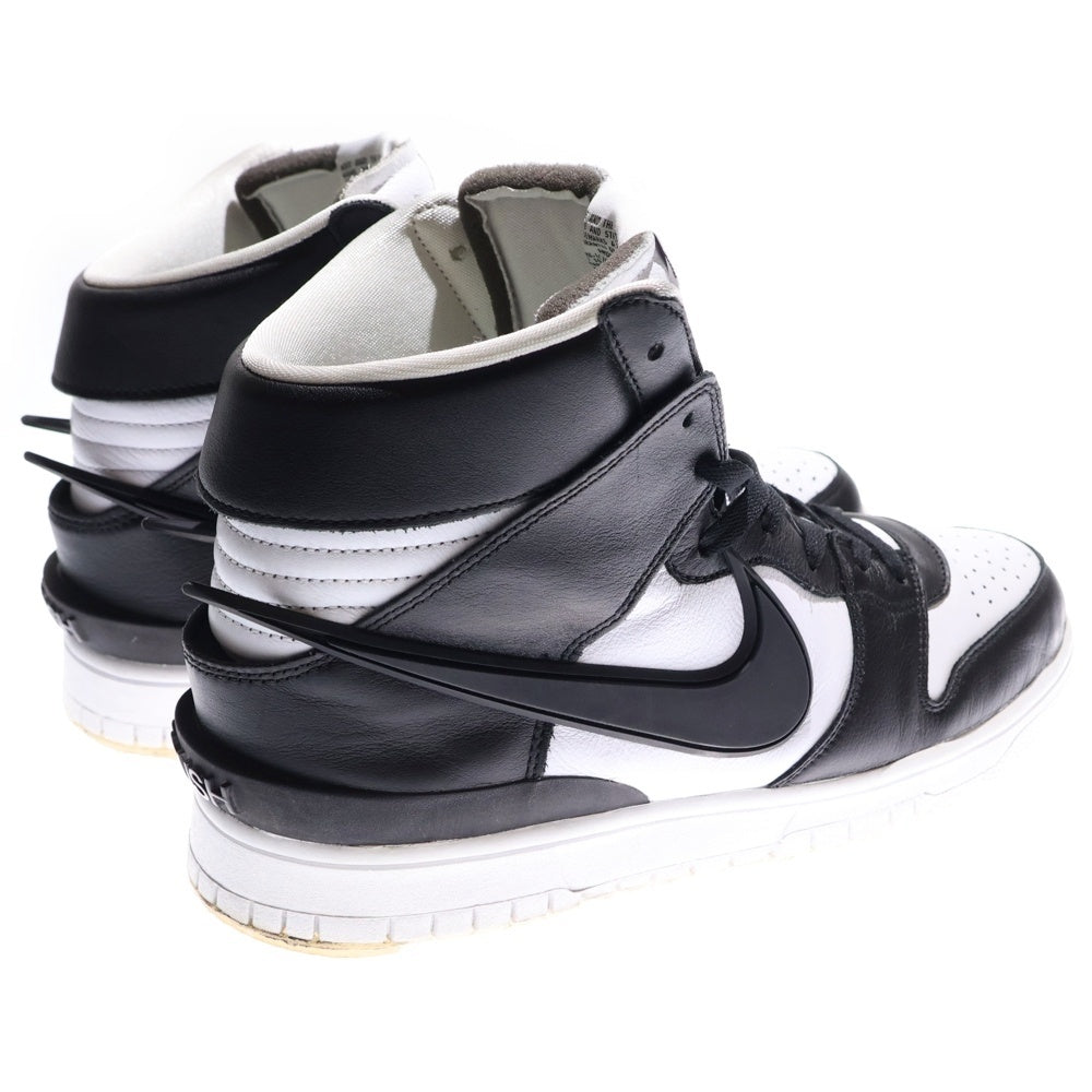 NIKE(ナイキ) ×AMBUSH DUNK HIGH アンブッシュ ダンク ハイカットスニーカー ブラック/ホワイト US10/28cm CU7544-001