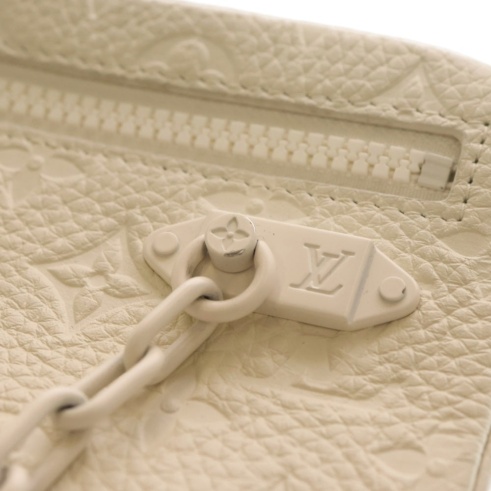 LOUIS VUITTON(ルイヴィトン) モノグラムアンプラント ポシェットヴォルガ ミニバッグ レッド トリヨンレザー ホワイト M53551 レディース