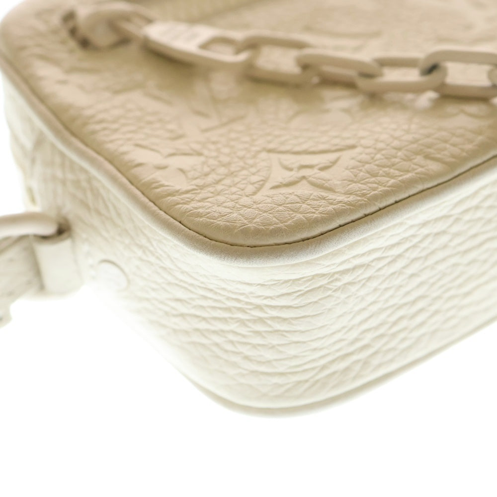 LOUIS VUITTON(ルイヴィトン) モノグラムアンプラント ポシェットヴォルガ ミニバッグ レッド トリヨンレザー ホワイト M53551 レディース