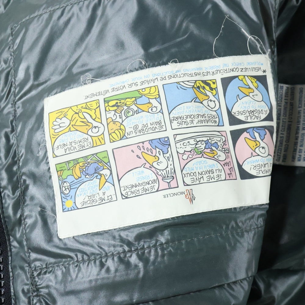 MONCLER(モンクレール) TIB GILET ロゴパッチ ダウンベスト ブラック 220914335005 68950