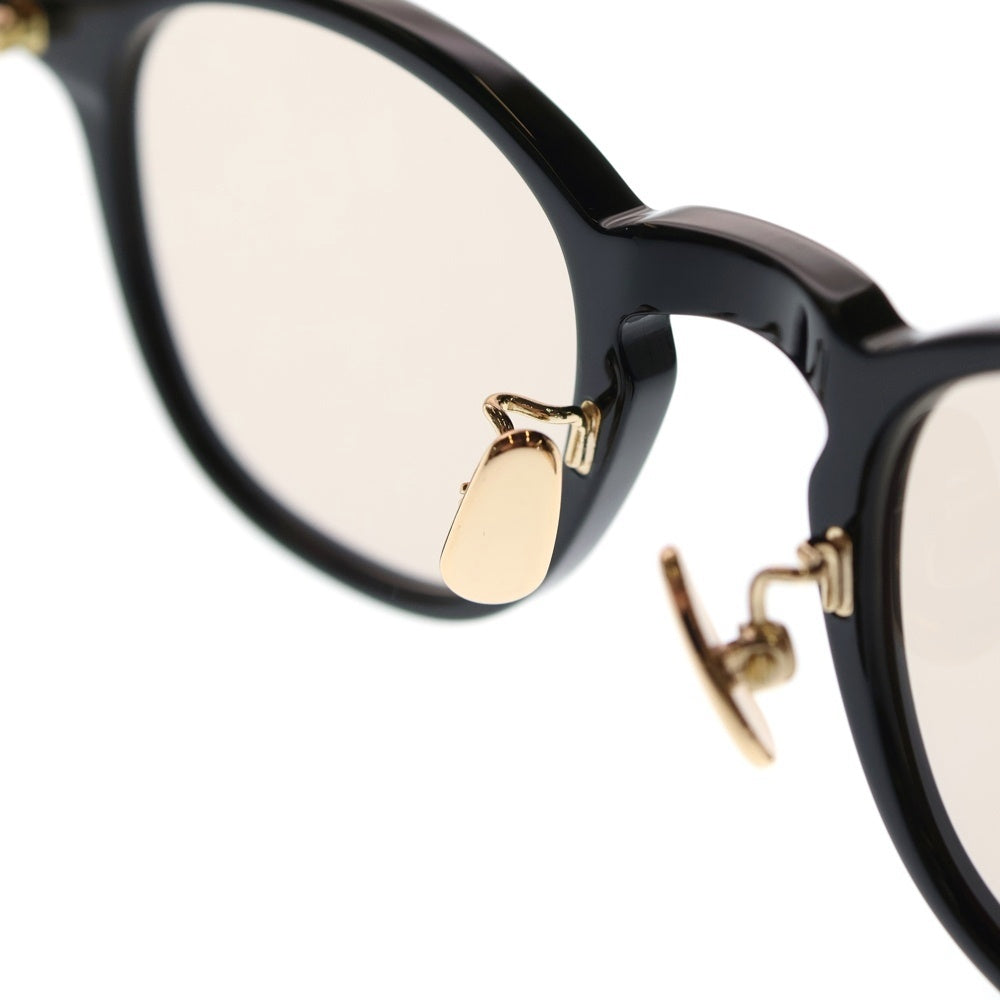 A.D.S.R.(エーディーエスアール) THOMS 02 ウェリントンサングラス 眼鏡 ブラック/ゴールド