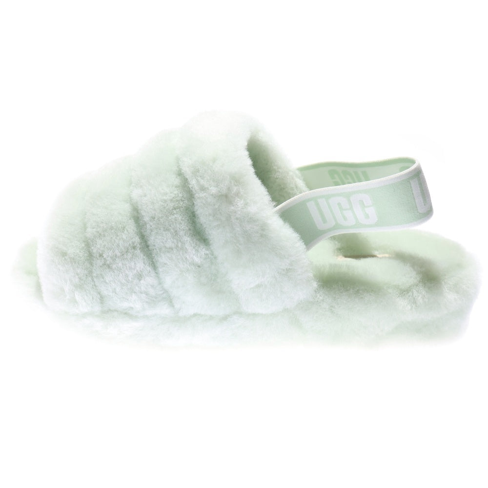 UGG(アグ) LUFF YEAH SLIDE フラッフ イヤー スライド 26.0cm 1095119 カーキ レディース
