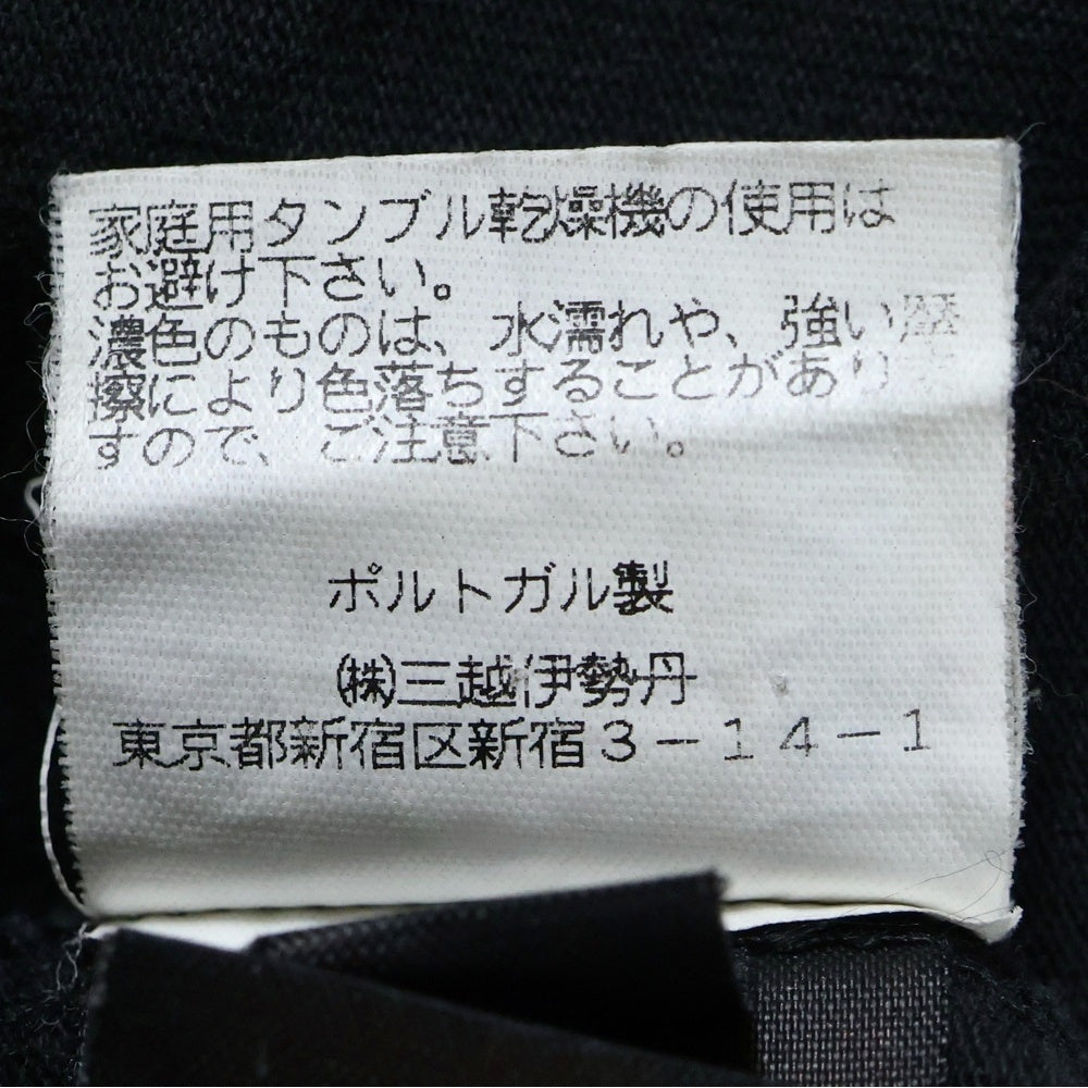 VETEMENTS(ヴェトモン) 16SS Arm Print L/S Tee アームプリント オーバーサイズ 長袖Tシャツ ブラック SS16TP14