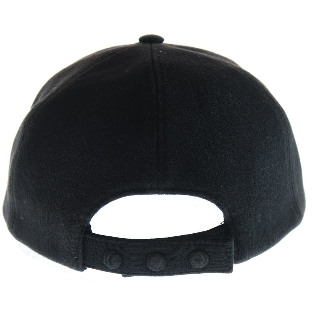 BURBERRY LONDON(バーバリーロンドン) TBロゴ刺繍 コットンベースボールキャップ ブラック 8038141