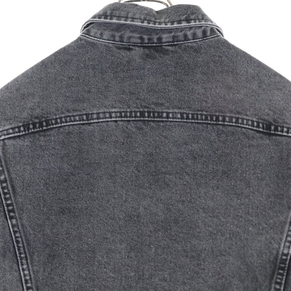 ZARA(ザラ) ウォッシュデニムジャケット トラッカージャケット ブラック