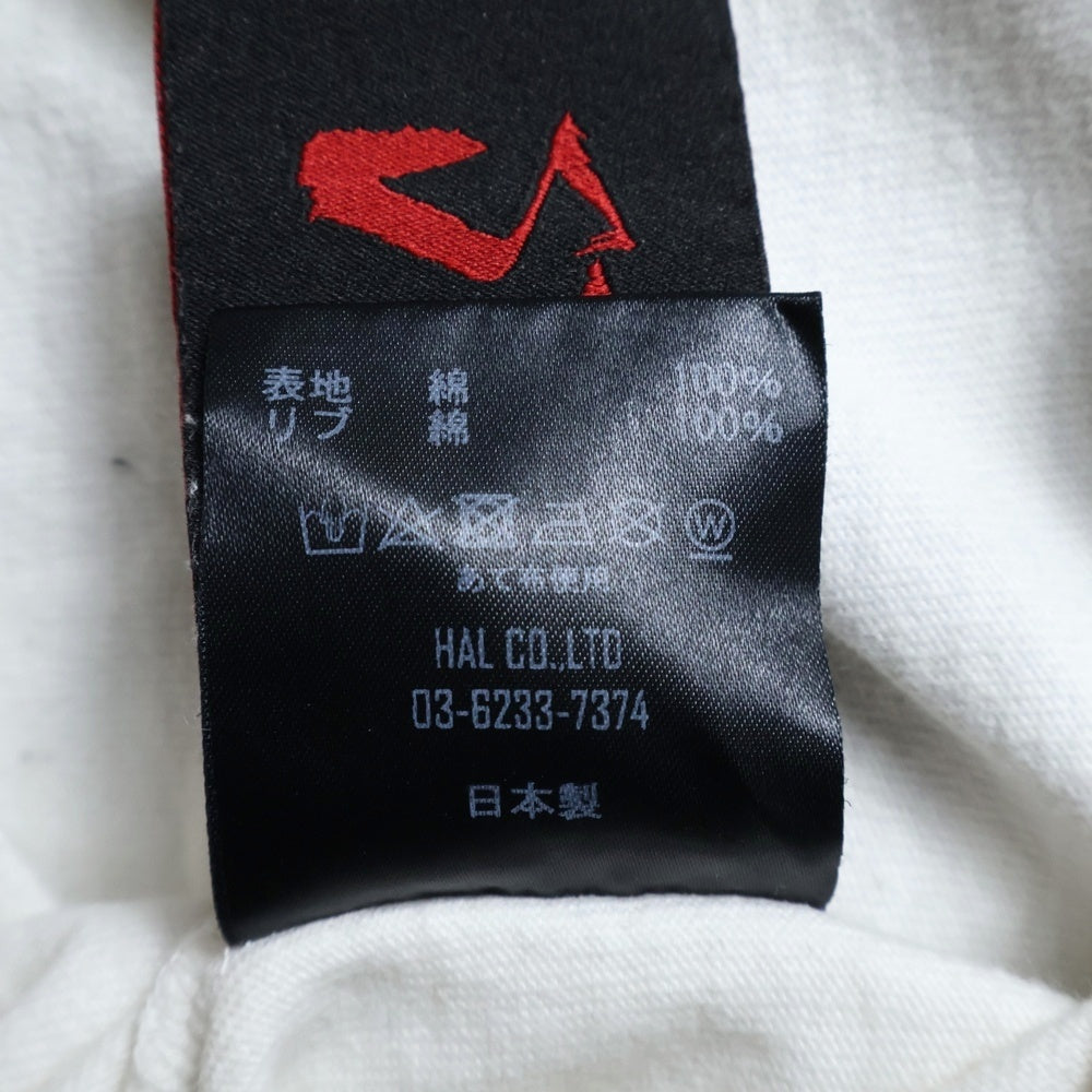 cvtvlist(カタリスト) CTLS CREW Basic Tee フロントワッペン クルーネック半袖Tシャツ カットソー ホワイト 2101090307