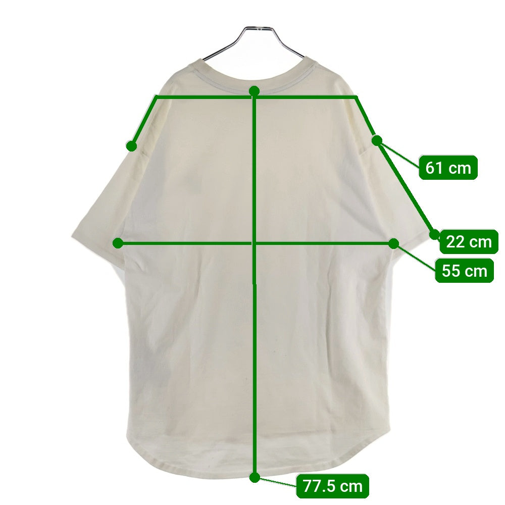 cvtvlist(カタリスト) CTLS CREW Basic Tee フロントワッペン クルーネック半袖Tシャツ カットソー ホワイト 2101090307
