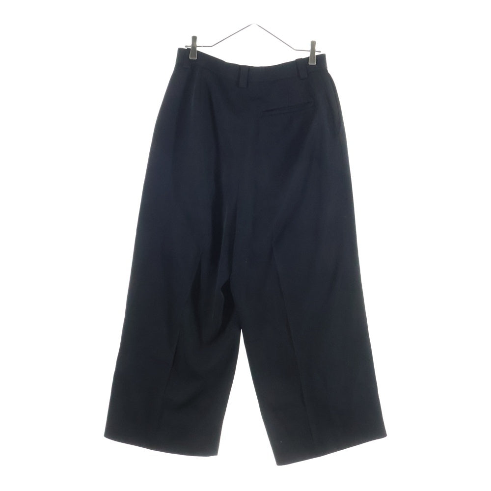 BALENCIAGA(バレンシアガ) 22SS ワイドスラックスパンツ トラウザーパンツ ブラック 699000 TI048