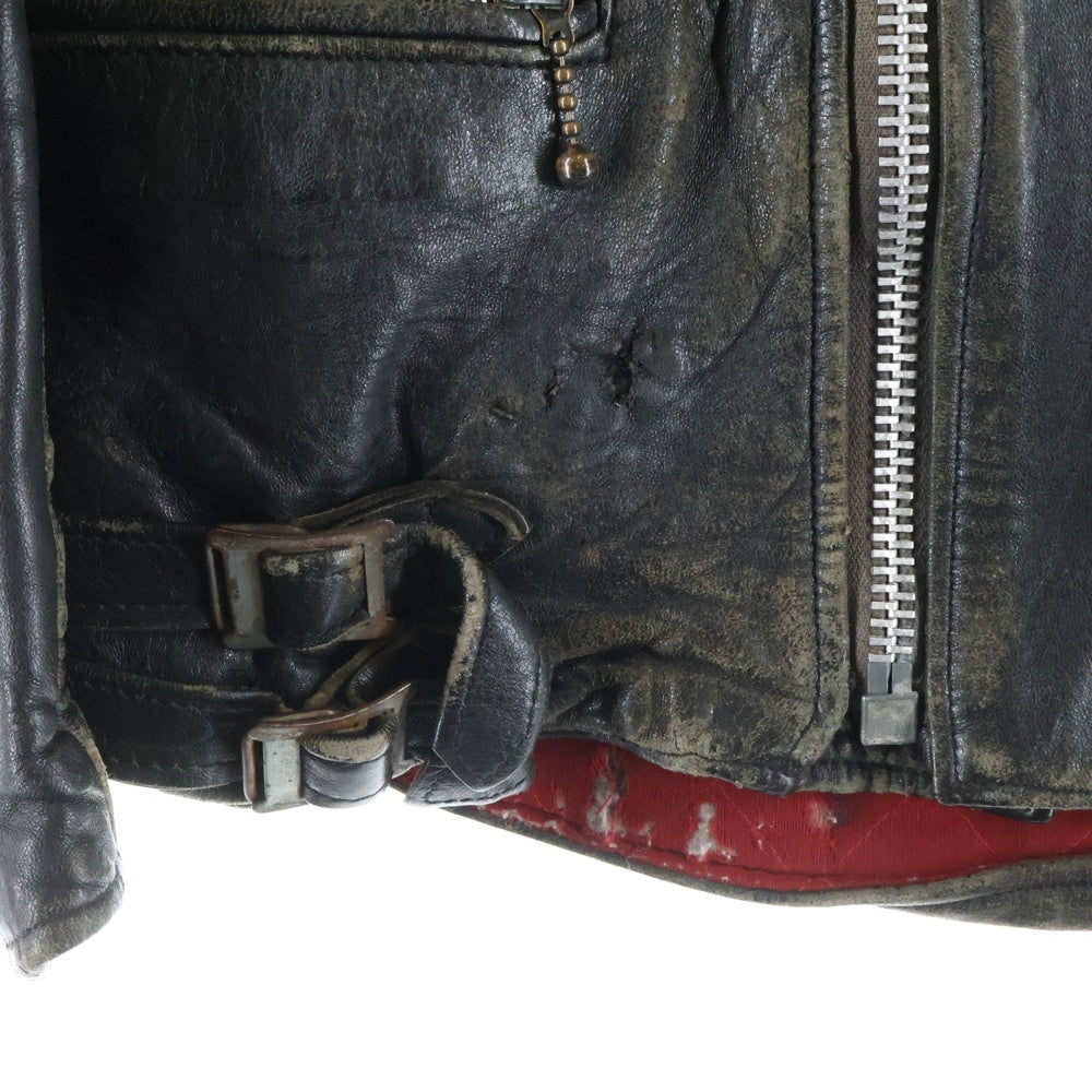 Lewis Leathers(ルイスレザー) 70s ライトニング タイトフィット ダブルライダース レザージャケット ブラック