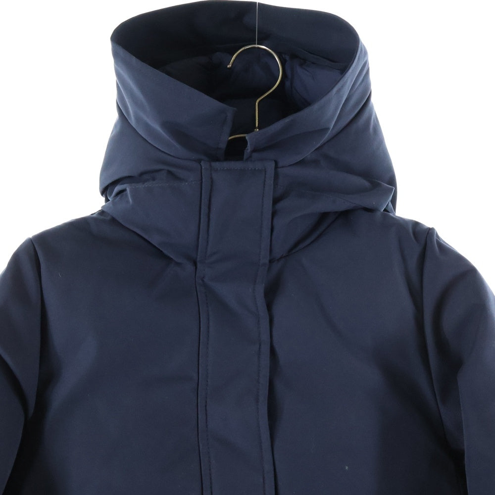 PYRENEX(ピレネックス) BORDEAUX ボルドー ファーフーデッド ナイロンダウンジャケット コート ネイビー HWK041