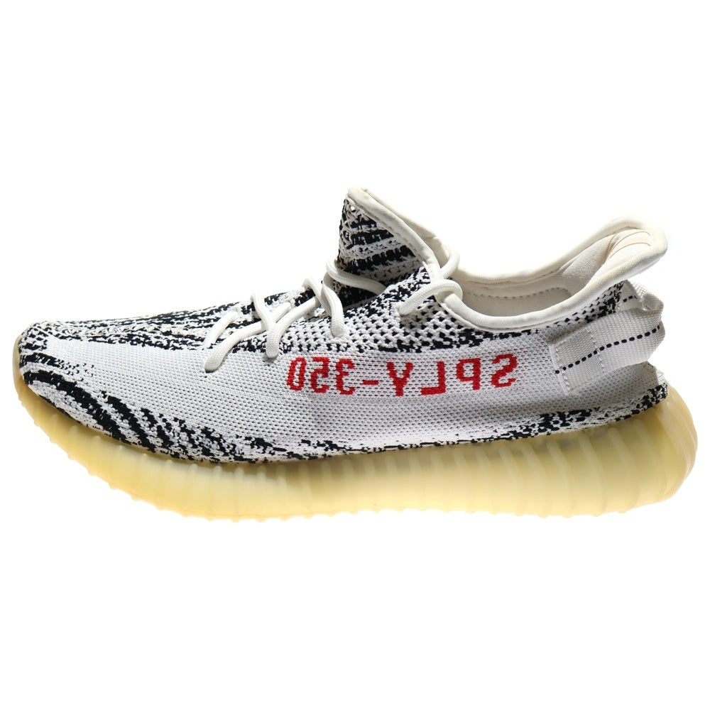 adidas(アディダス) YEEZY BOOST 350V2 ZEBRA CP9654 イージーブースト 350 V2 ゼブラ ローカットスニーカー ブラック/ホワイト US10/28cm