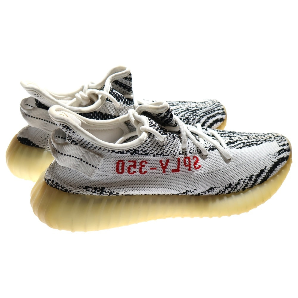 adidas(アディダス) YEEZY BOOST 350V2 ZEBRA CP9654 イージーブースト 350 V2 ゼブラ ローカットスニーカー ブラック/ホワイト US10/28cm