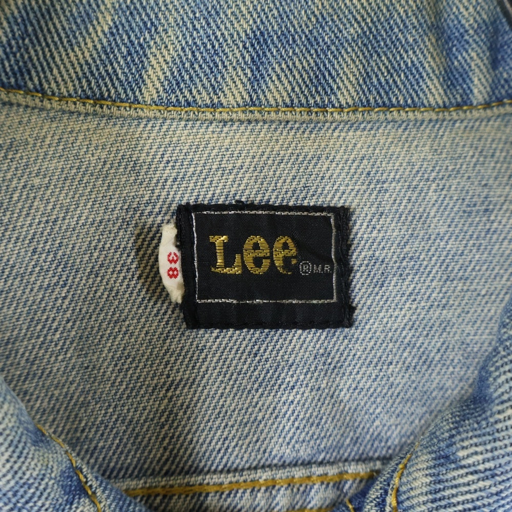 LEE(リー) 70s 復刻 デニムトラッカージャケット インディゴ D-TK 597