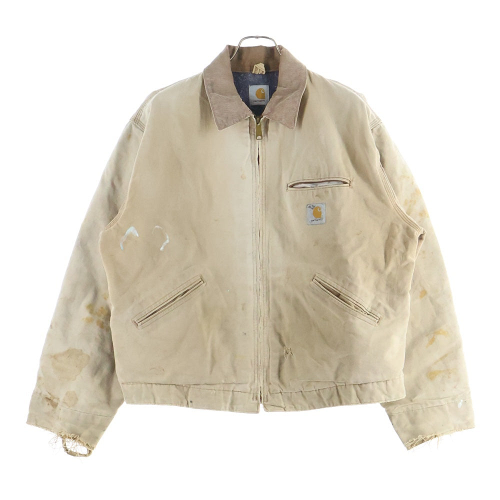 CARHARTT(カーハート) 90S DETROIT JACKET 裏地ブレンケット ダック地 デトロイトジャケット ブラウン