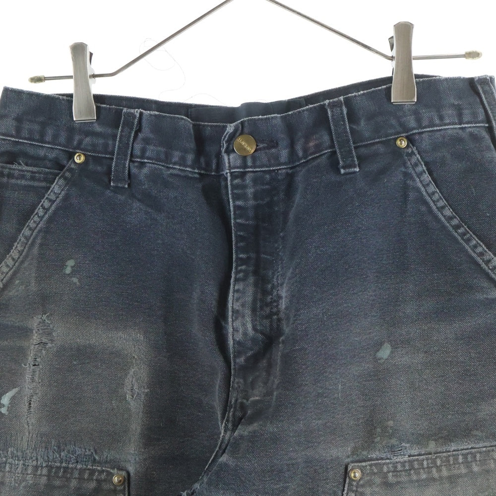 CARHARTT(カーハート) 90S Double Knee ダブルニー カーペンターパンツ ペインター コットンダック ブラック