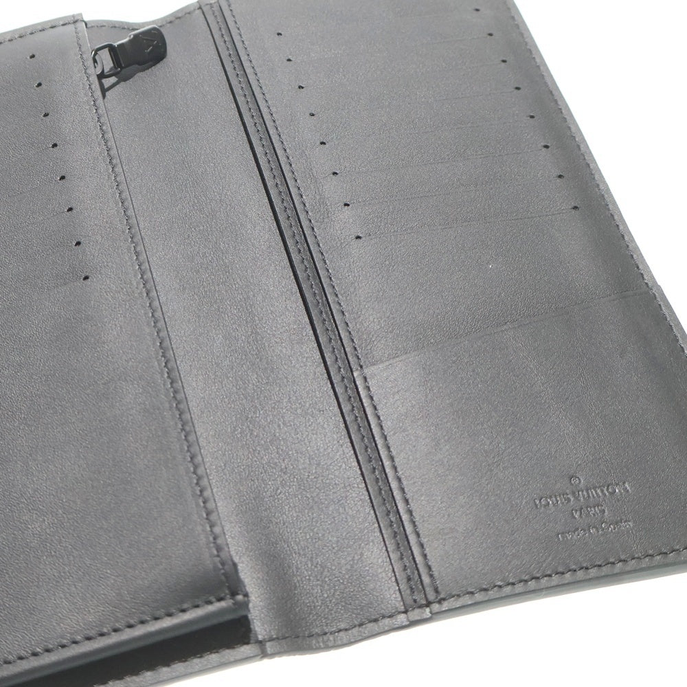 LOUIS VUITTON(ルイヴィトン) モノグラム ポルトフォイユ・ブラザ 長財布 ブラック M62900