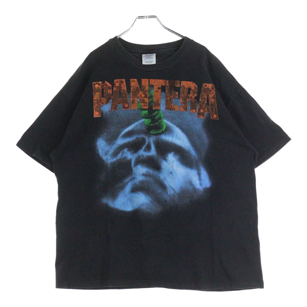 VINTAGE(ヴィンテージ) 90s PANTERA FAR BEYOND DRIVEN WORLD TOUR 1994 パンテラ ツアー フロントプリント 半袖Tシャツカットソー ブラック