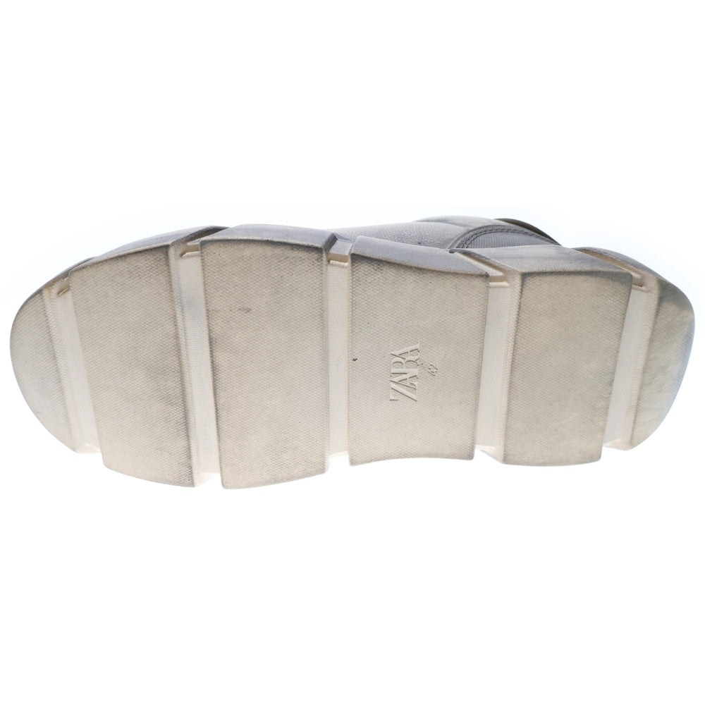 ZARA(ザラ) ヴィンテージ加工 ローカットスニーカー 26.0cm グレー 2264/620/802