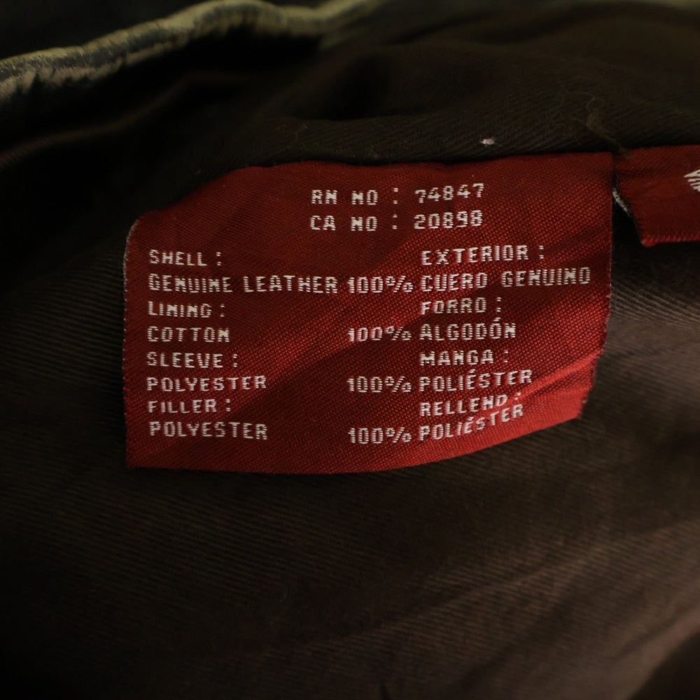 Levi's(リーバイス) レザーライダースジャケット ブラック LL-1001