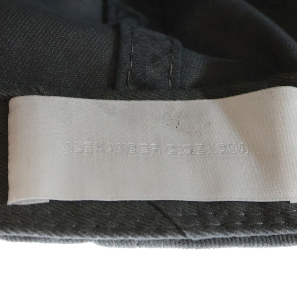 ALEXANDER DIGENOVA(アレキサンダーディジェノバ) DUCT TAPE CAP ダクトテープ キャップ 帽子 グレー 960-50089003-12