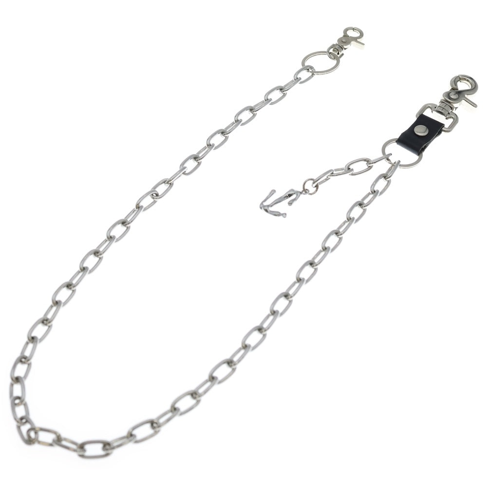 NO BRAND(ノーブランド) SCHISM.INDUCING バンダナ付きウォレットチェーン シルバー